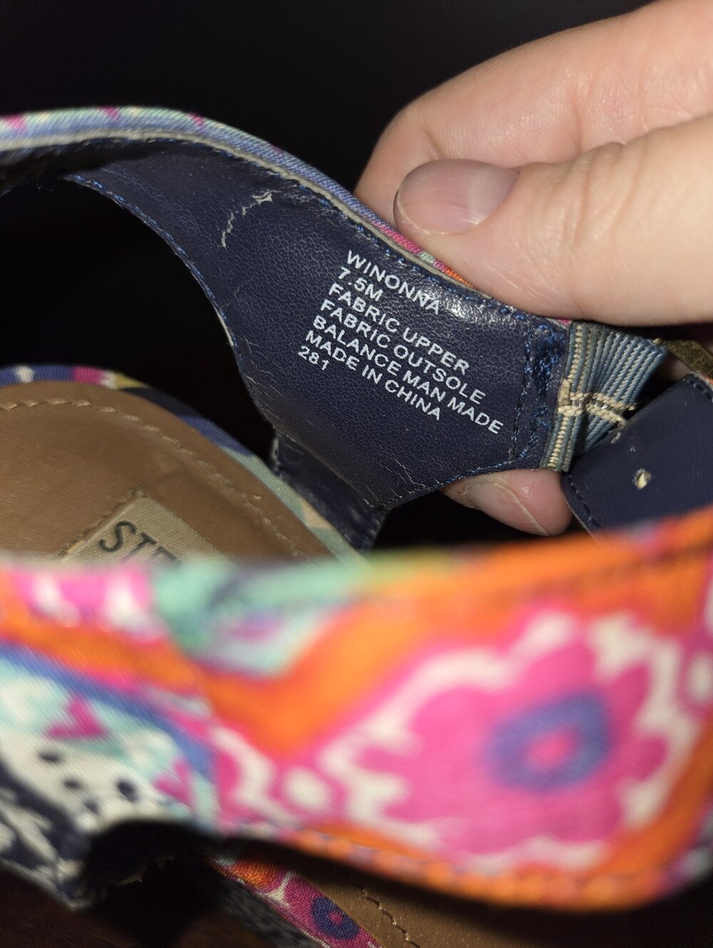Steve Madden Winonna Wedges Women's Size 7.5 - Picture 10 of 14
